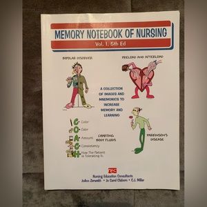 Memory notebook of nursing.  Vol 1 5th edition
